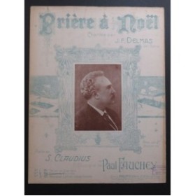 FAUCHEY Paul Prière à Noël Chant Piano 1914