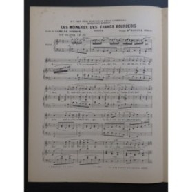 MISSA Edmond Les Moineaux des Francs-Bourgeois Chant Piano ca1890