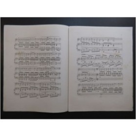 CHASSAIGNE Francis Les Violettes du Bois de Meudon Chant Piano ca1887