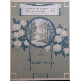 GUÉNIFFEY M. Ecoutez la voix du passé Piano 1924