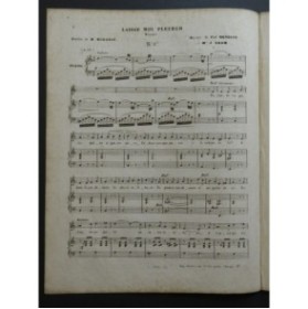 HENRION Paul Laisse moi pleurer Chant Piano 1853