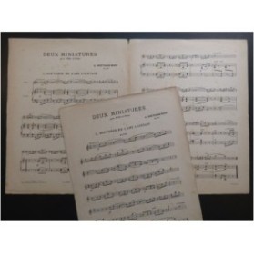 GRETCHANINOFF Alexandre Souvenir de l'Ami lointain Piano Flûte