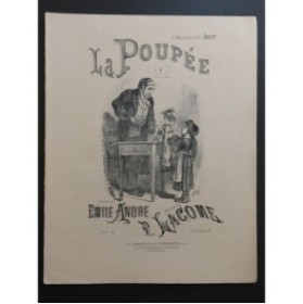 LACOME Paul La Poupée Chant Piano 1878