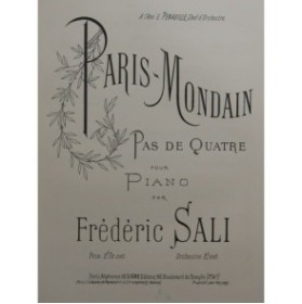 SALI Frédéric Paris-Mondain Piano