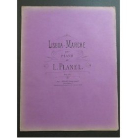 PLANEL L. Lisboa-Marche Piano