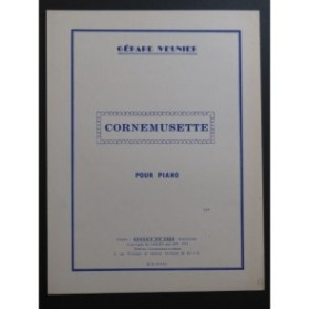 MEUNIER Gérard Cornemusette Piano 1954
