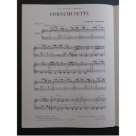 MEUNIER Gérard Cornemusette Piano 1954