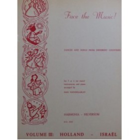 Dances and Songs from Different Countries Holland Israël Flûte Piano 1972