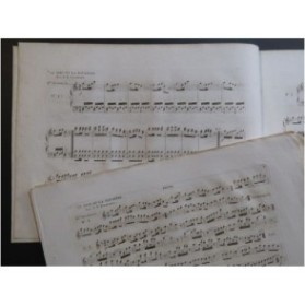 TOLBECQUE J. B. Dieu et la Bayadère Quadrille No 2 Piano Violon Flageolet ca1840
