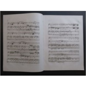 AUBER D. F. E. Leicester ou Le Chateau de Kenilworth No 2 Chant Piano ca1823