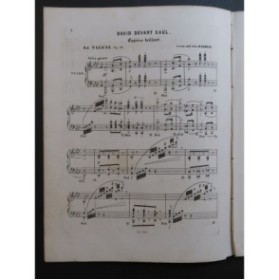 TALEXY Adrien David devant Saül Caprice Brillant op 72 Piano ca1854