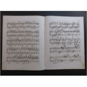 TALEXY Adrien David devant Saül Caprice Brillant op 72 Piano ca1854