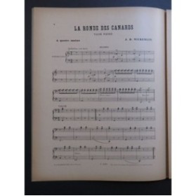 WEKERLIN J. B. La Ronde des Canards Piano 4 mains