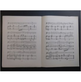 LEROUX Xavier Sérénade Chant Piano ca1895