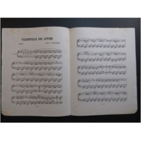 VASSEUR Jules Tarentelle des Lutins Piano 1879