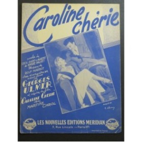 MARBOT Rolf Caroline Chérie Chant Piano 1951
