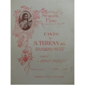 PIRAZZINI Andrea Canti di S. Teresa del Bambino Gesu Chant Piano 1925