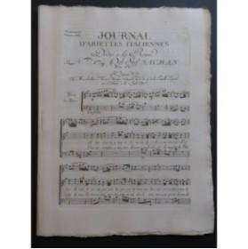 NAUMAN Johann Gottlieb A me vieni amato bene Chant Orchestre 1786
