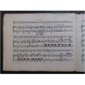 BEETHOVEN Das Glückliche Land Chant Piano ca1826
