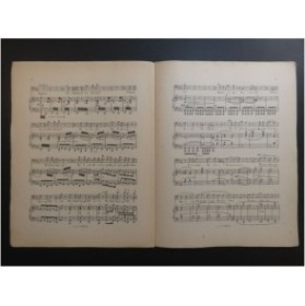 SAINT-SAËNS Camille Le Pas d'Armes du Roi Jean Chant Piano 1885