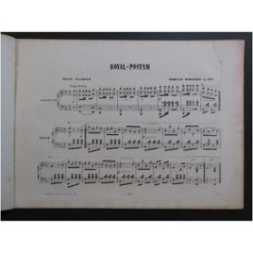 SCHUBERT Camille Royal-Postdam Piano ca1870