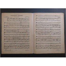 YVAIN Maurice Chanson Gitane Chant Piano 1943