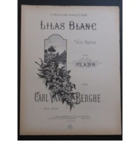 VAN BERGHE Carl Lilas Blanc Piano
