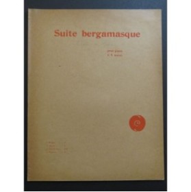 DEBUSSY Claude Suite Bergamasque Clair de Lune Piano 4 mains
