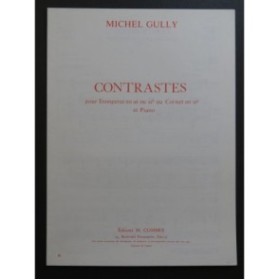 GULLY Michel Contrastes Piano Trompette 1985