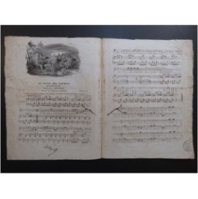LABARRE Théodore La Danse des Esprits Chant Piano ca1830