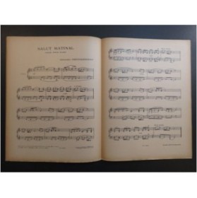 GRÉTCHANINOFF Alexandre Salut Matinal Piano ca1925