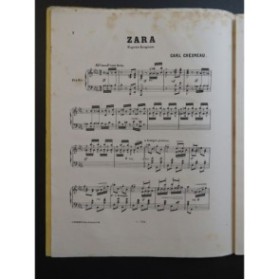 CHESNEAU Carl Zara Piano 1877