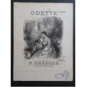 GRANGER P. Odette Piano XIXe siècle