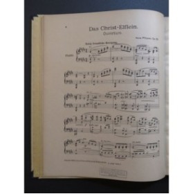 PFITZNER Hans Das Christ Elflein Opéra Chant Piano 1918