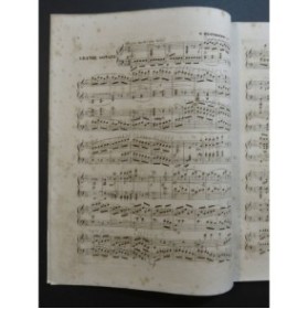 BEETHOVEN Sonate op 7 Piano ca1860