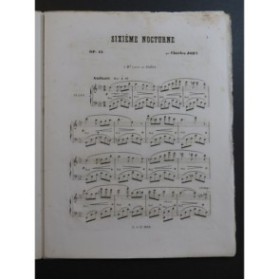 JOHN Charles Nocturne No 6 Piano ca1850