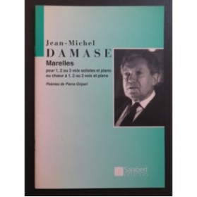 DAMASE Jean-Michel Marelles Chant Piano 1997