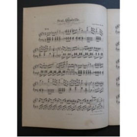 FAUST Carl Scat-Quadrille Piano 1883