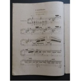 LEDUC Alphonse L'Allemande Piano ca1845