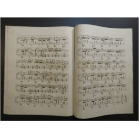 BERDALLE Victor Le Lac d'Enghien Piano ca1845