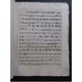 ANDREOZZI Gaetano Nel la sciarti o Prence Amato Chant Orchestre 1786
