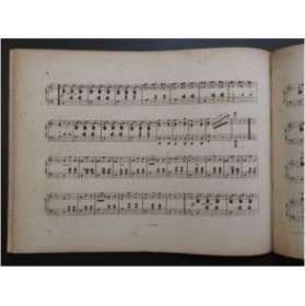 DE LILLE Gaston Rouge et Noir Suite de Valses Piano ca1856