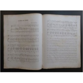 PUGET Loïsa Le rêve de Marie Chant Piano 1840