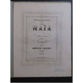 TALEXY Adrien La Maïa Piano ca1855