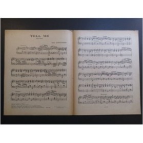 KORTLANDER Max Tell Me Piano 1919