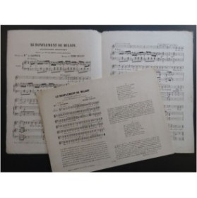 CELLOT Henri Le Ronflement de Milady Chant Piano ca1870