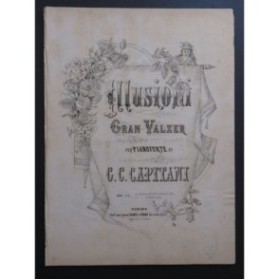 CAPITANI G. Illusioni Piano XIXe siècle