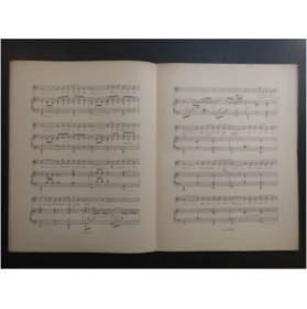 DE LARA Isidore Le Champ des pavots Chant Piano ca1899