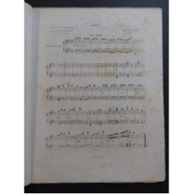 MICHAËLI Jean Les Etoiles Valses Pyrrhiques Piano 4 mains ca1860