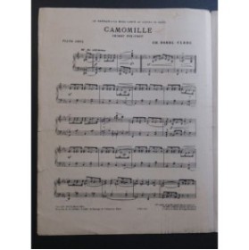 BOREL-CLERC Charles Camomille Piano 1922